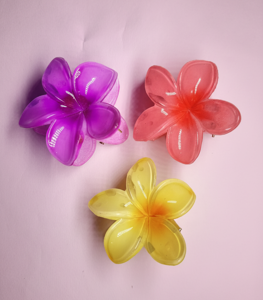 Set of 3 Small Size Claw Clips . Maya Luxe