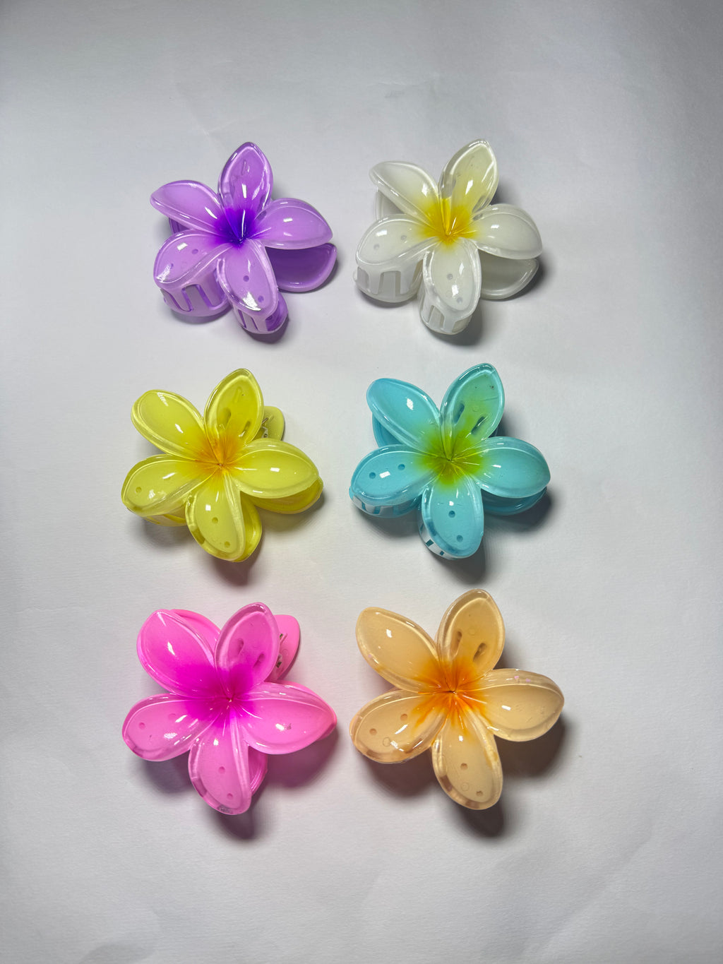 Set of 6 Big Size Hair Clips . Maya Luxe