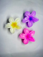 Set of 3 Big Size Claw Clips. Maya Luxe.